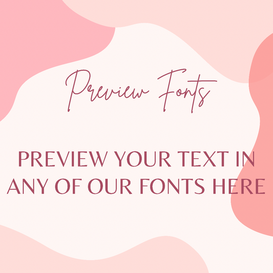 Font Previewer - Script