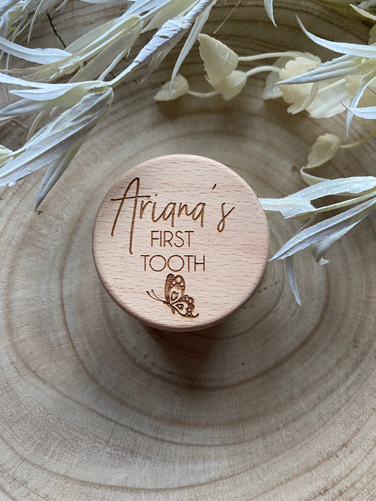 Personalised First Tooth - Keepsake Box