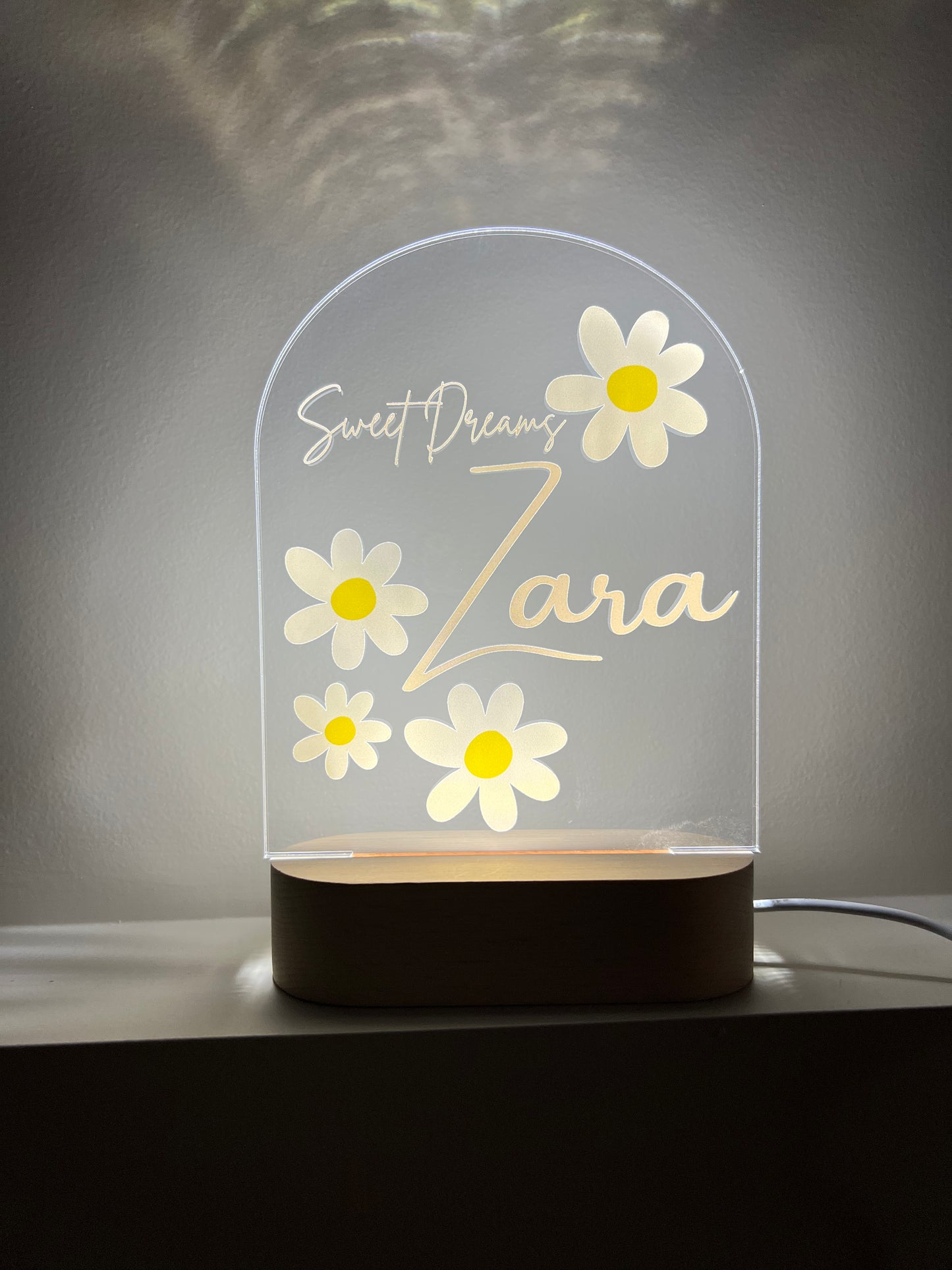 Personalised Colour Printed Lamp PLATE ONLY
