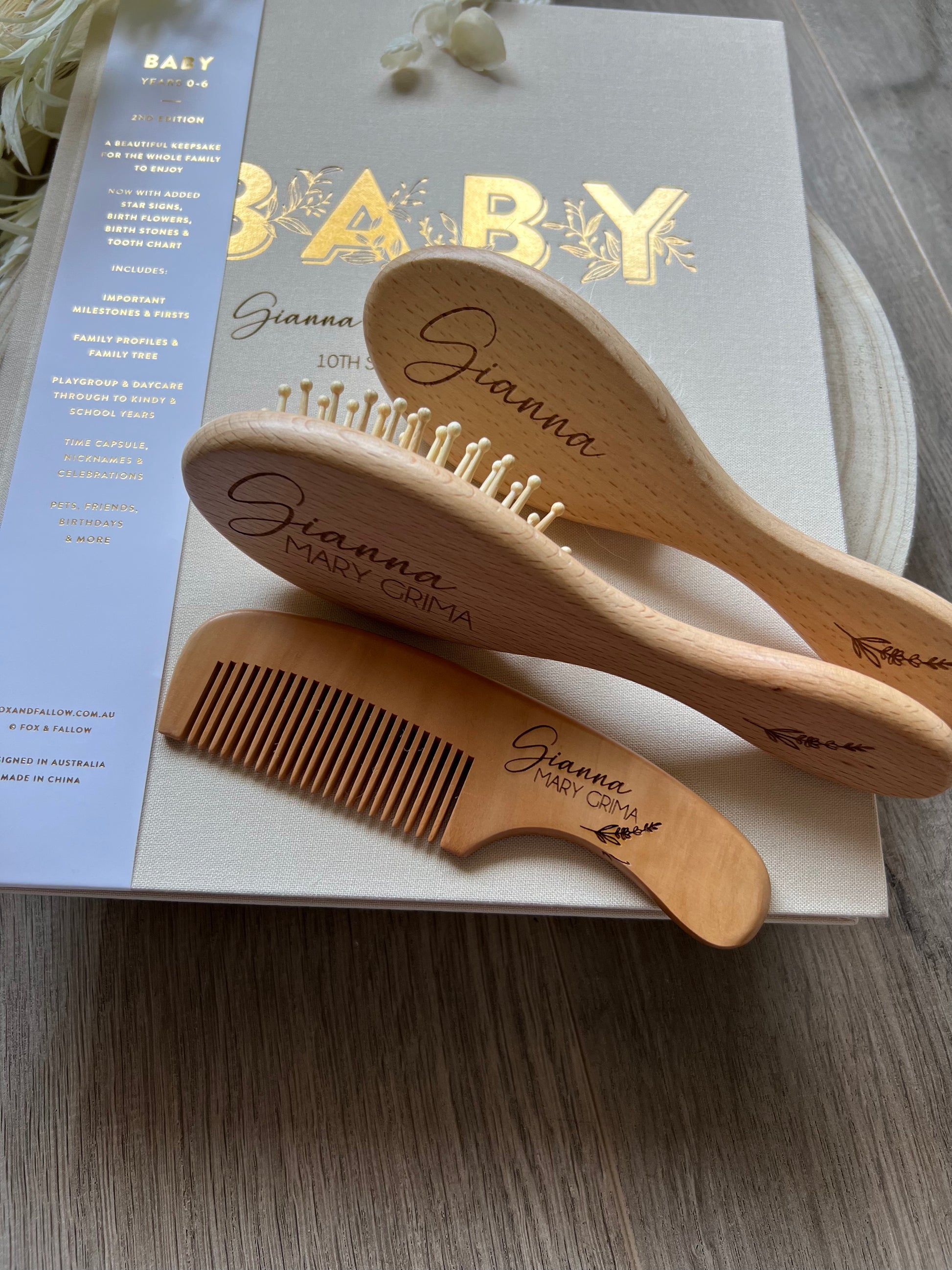 Baby brush and 2024 comb set australia