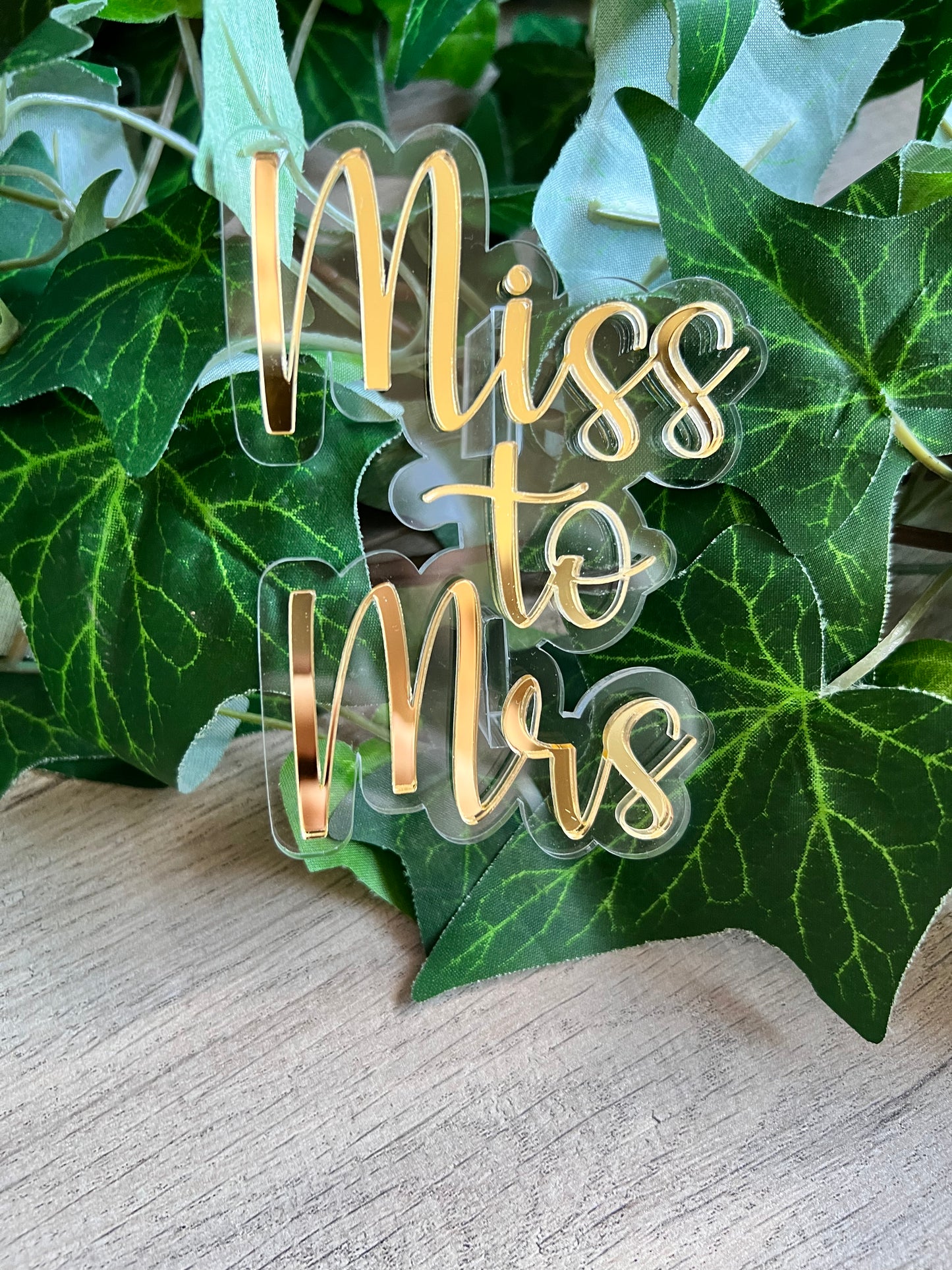 2 Layer Acrylic Cake Fropper (Small)