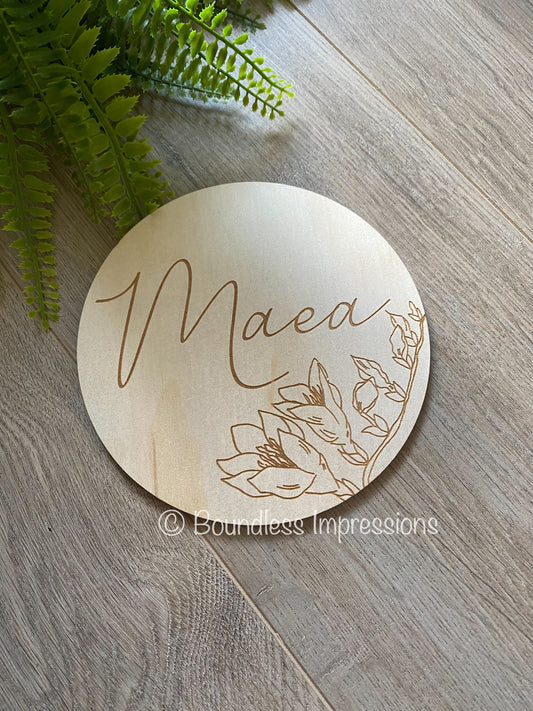 Birth Announcement/Name Plaque