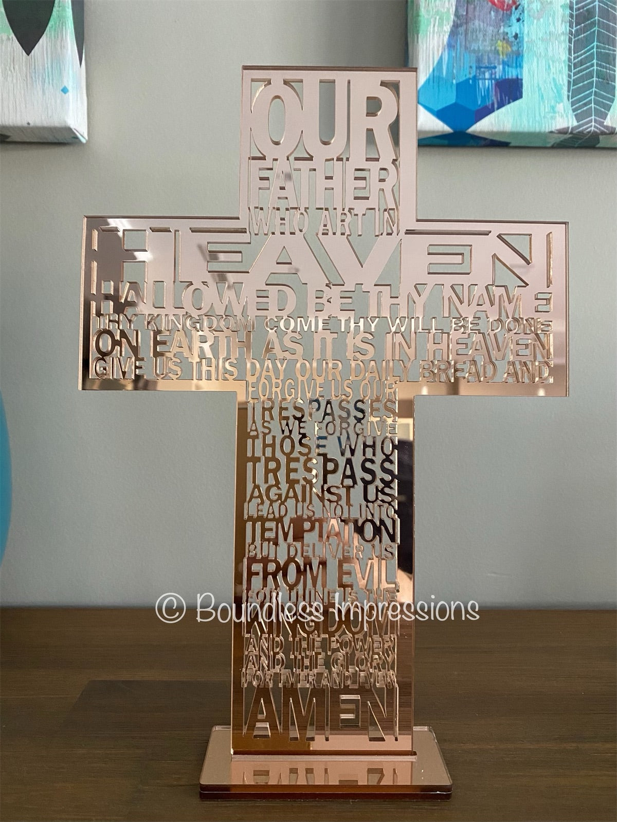 ‘Our Father’ Cross