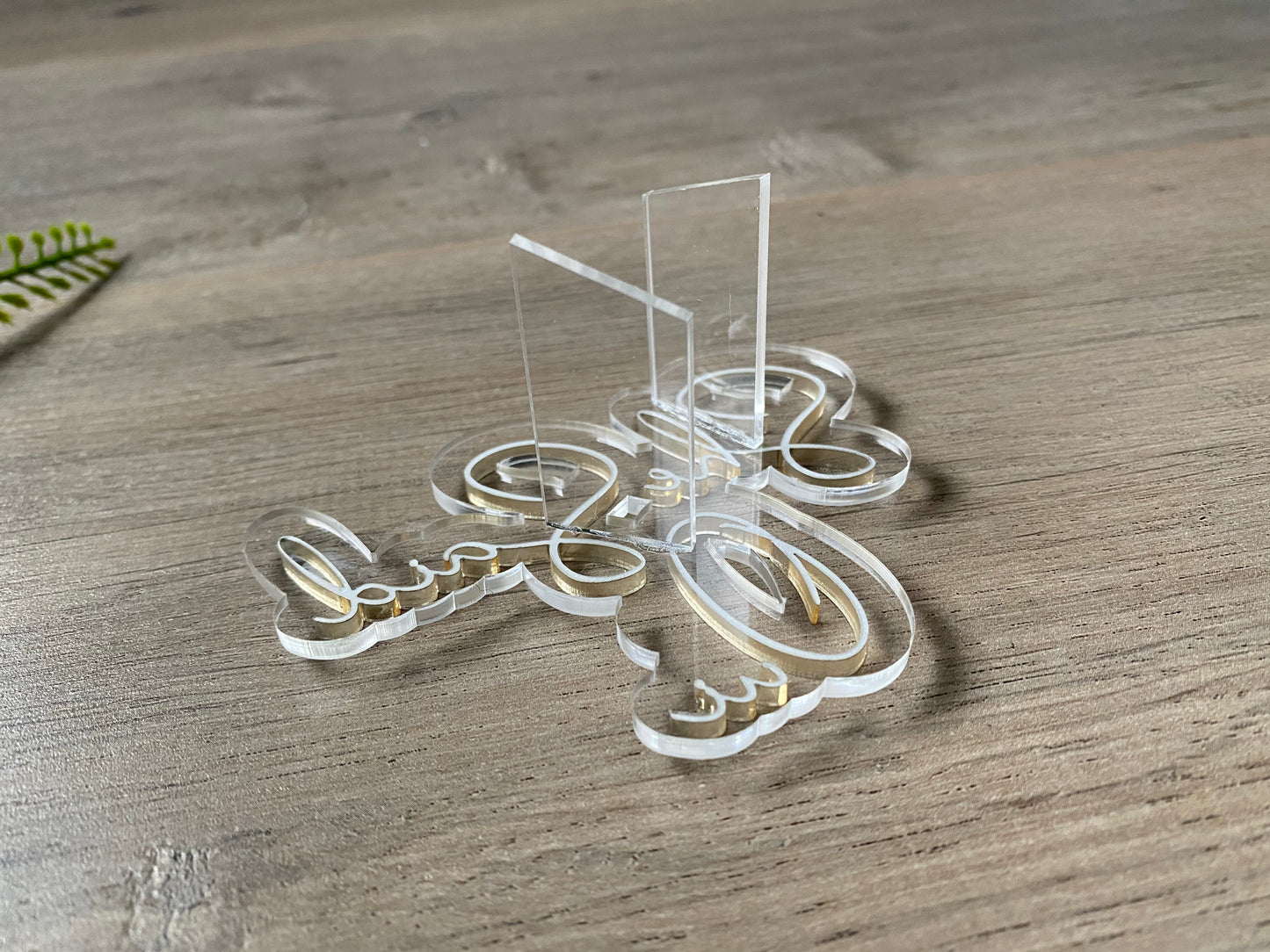 2 Layer Acrylic Cake Fropper (Small)