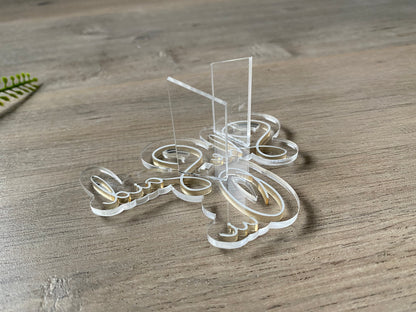 2 Layer Acrylic Cake Fropper (Small)