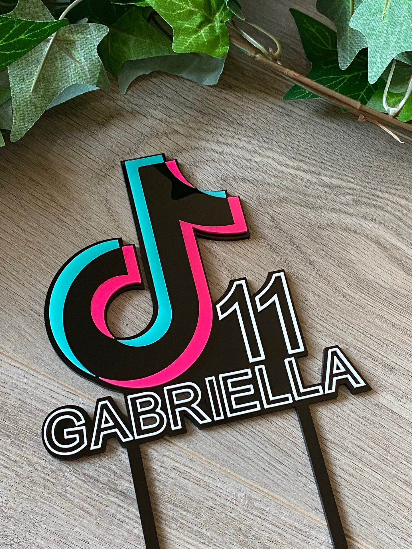 TikTok Cake Topper