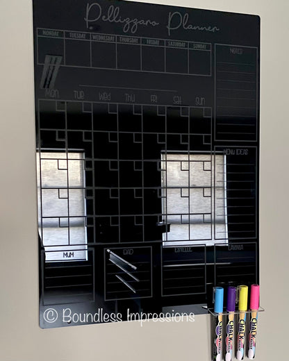 Personalised Super Wall Planner (Engraved Text)