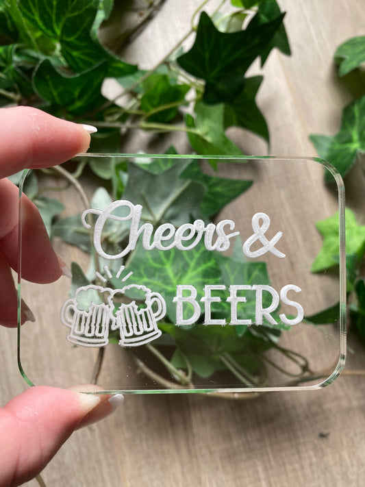 Cookie Stamp/Embosser (Cheers & Beers)
