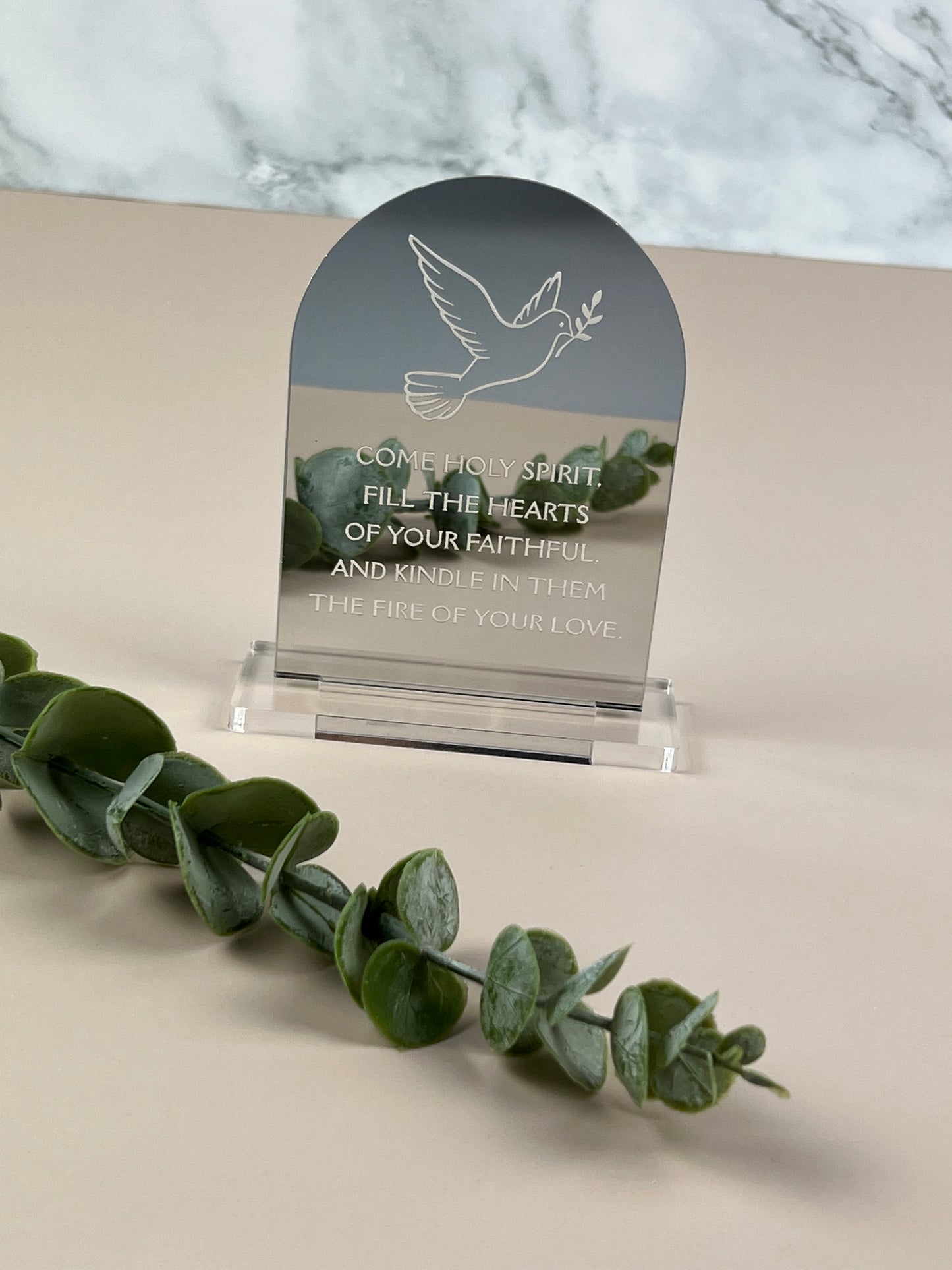 Custom Mini Freestanding Arch Plaque (Bomboniere)