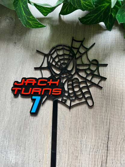 Spiderman Cake Topper