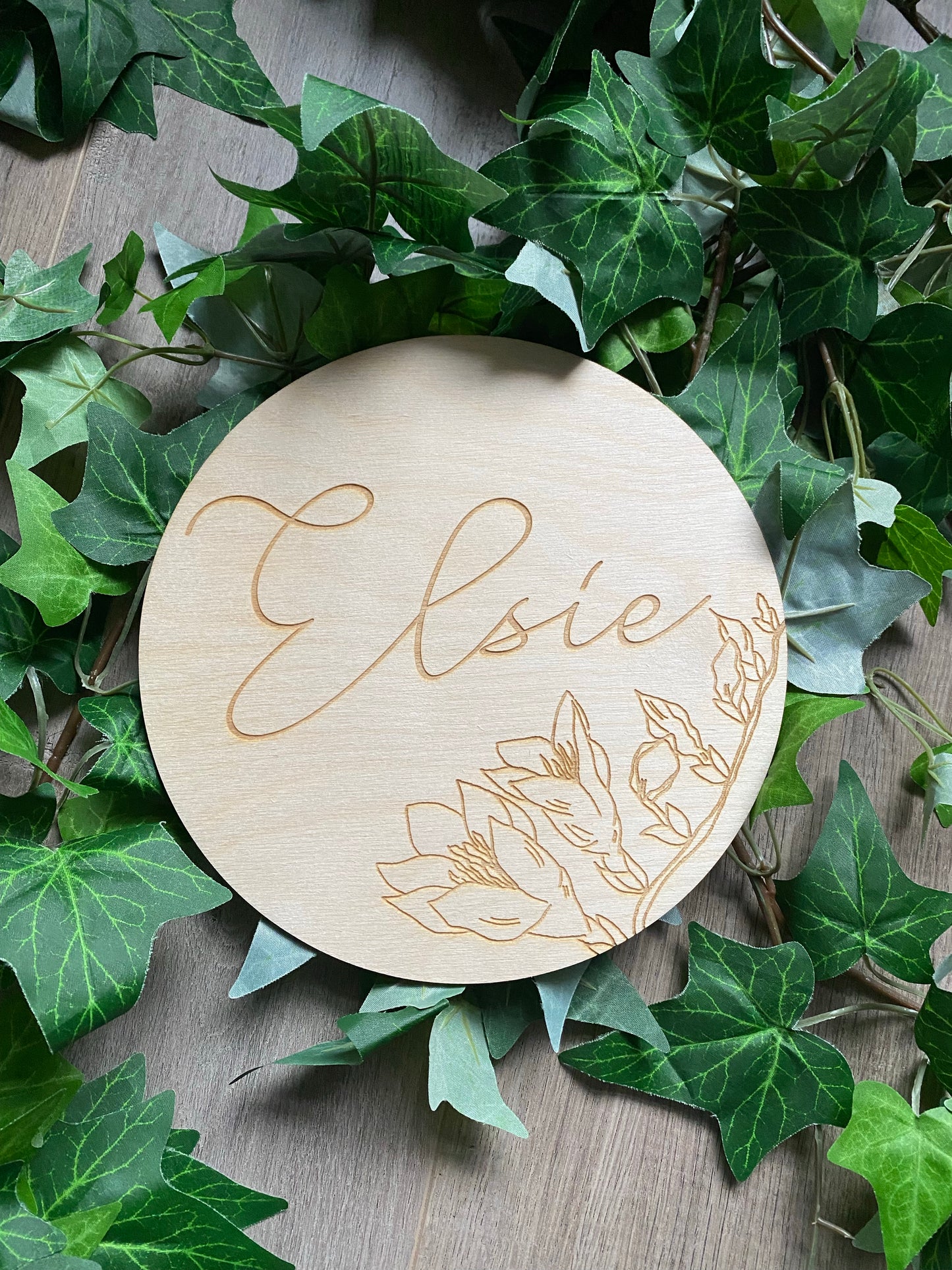 Birth Announcement/Name Plaque