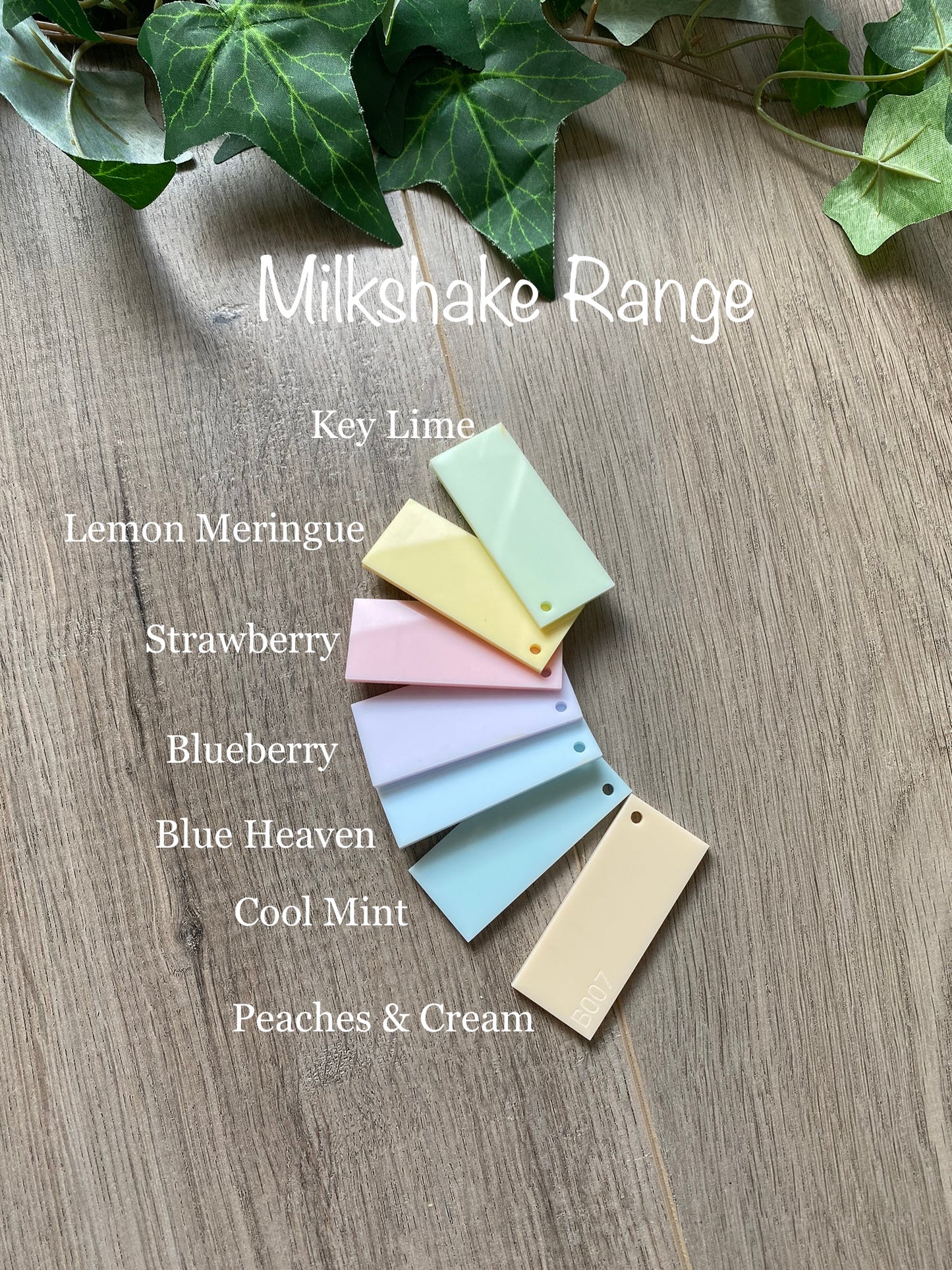 Single 'Word' Acrylic Cake Toppers