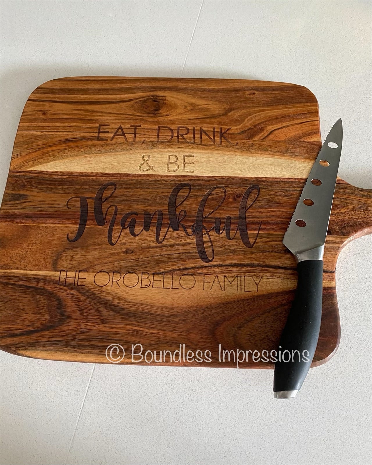 Custom Chopping/Serving Boards - Rectangle