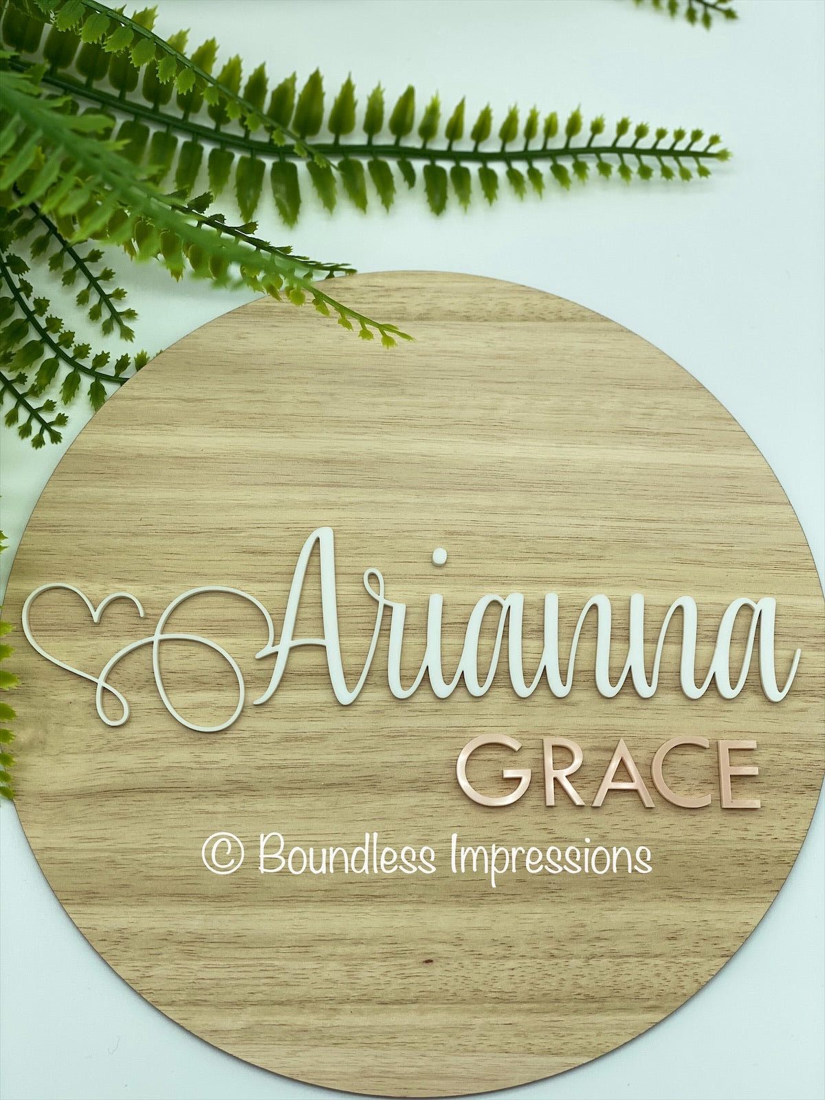 Birth Announcement/Name Plaque
