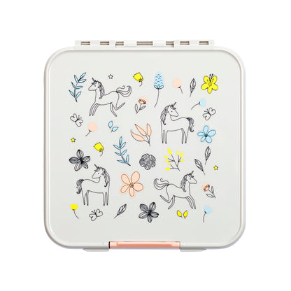 Little Lunch Box Co Bento Three - Spring Unicorn