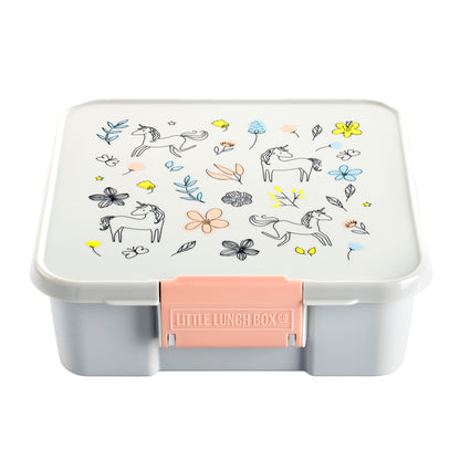 Little Lunch Box Co Bento Three - Spring Unicorn